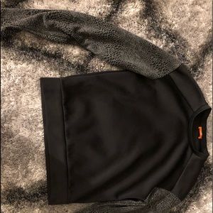 Black Designer sweatshirt